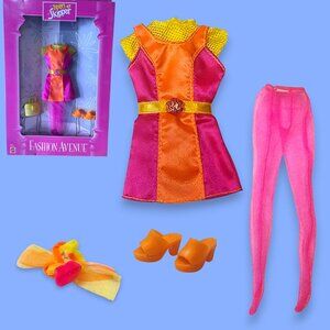 strapless open back dress Flower Embroidered Layered Orange Barbie Dress  Enjoy Life with Psoriasis